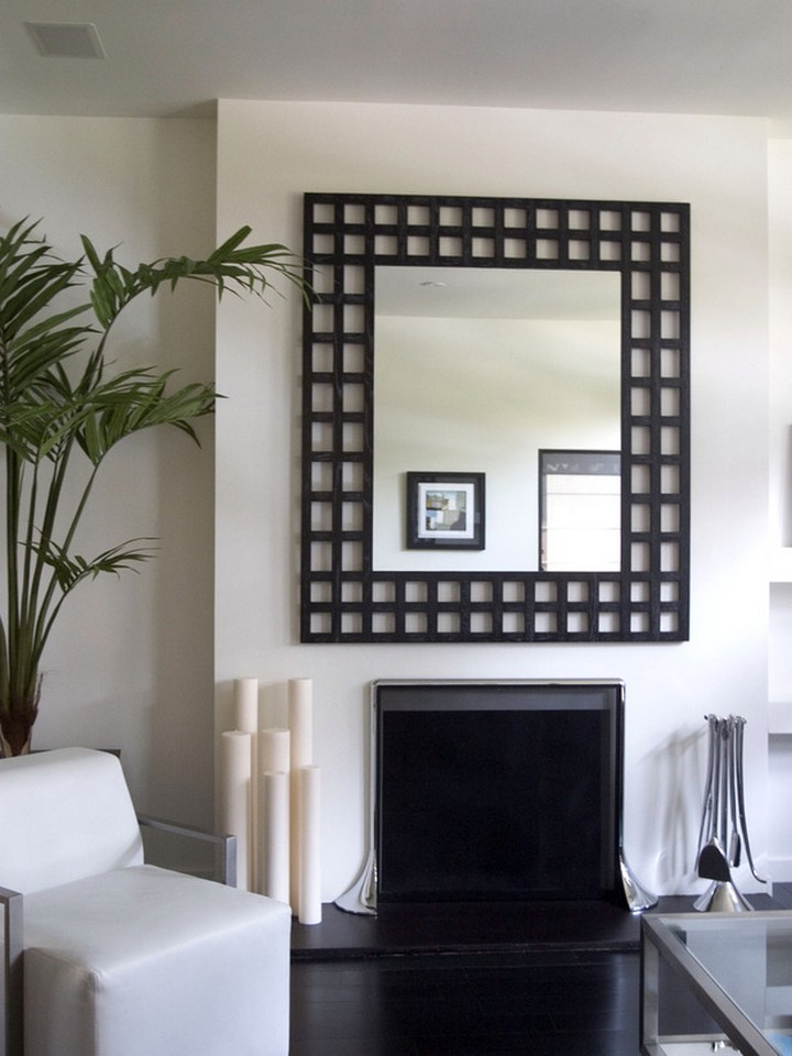 design mirrors for living rooms