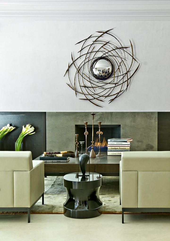 stylish mirrors for living room