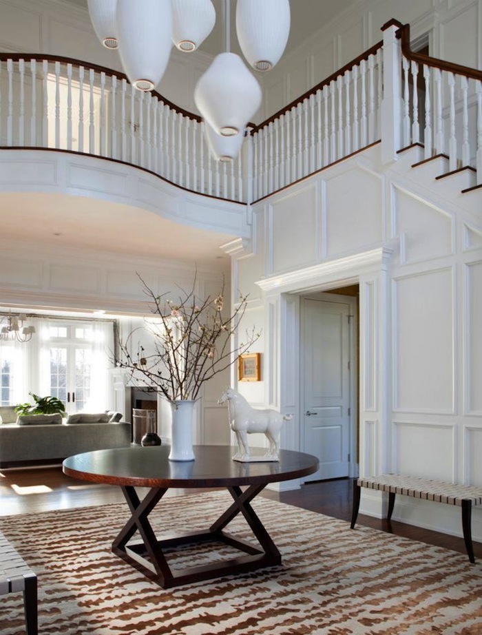 round table foyer furniture