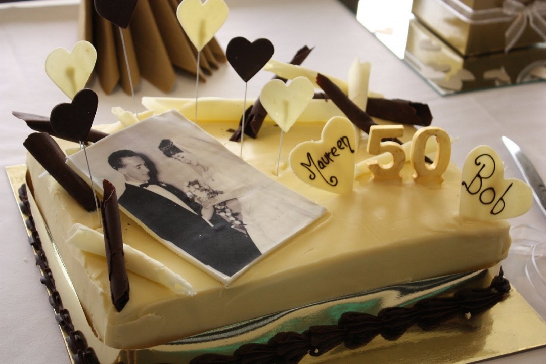 50th anniversary decorations for cakes