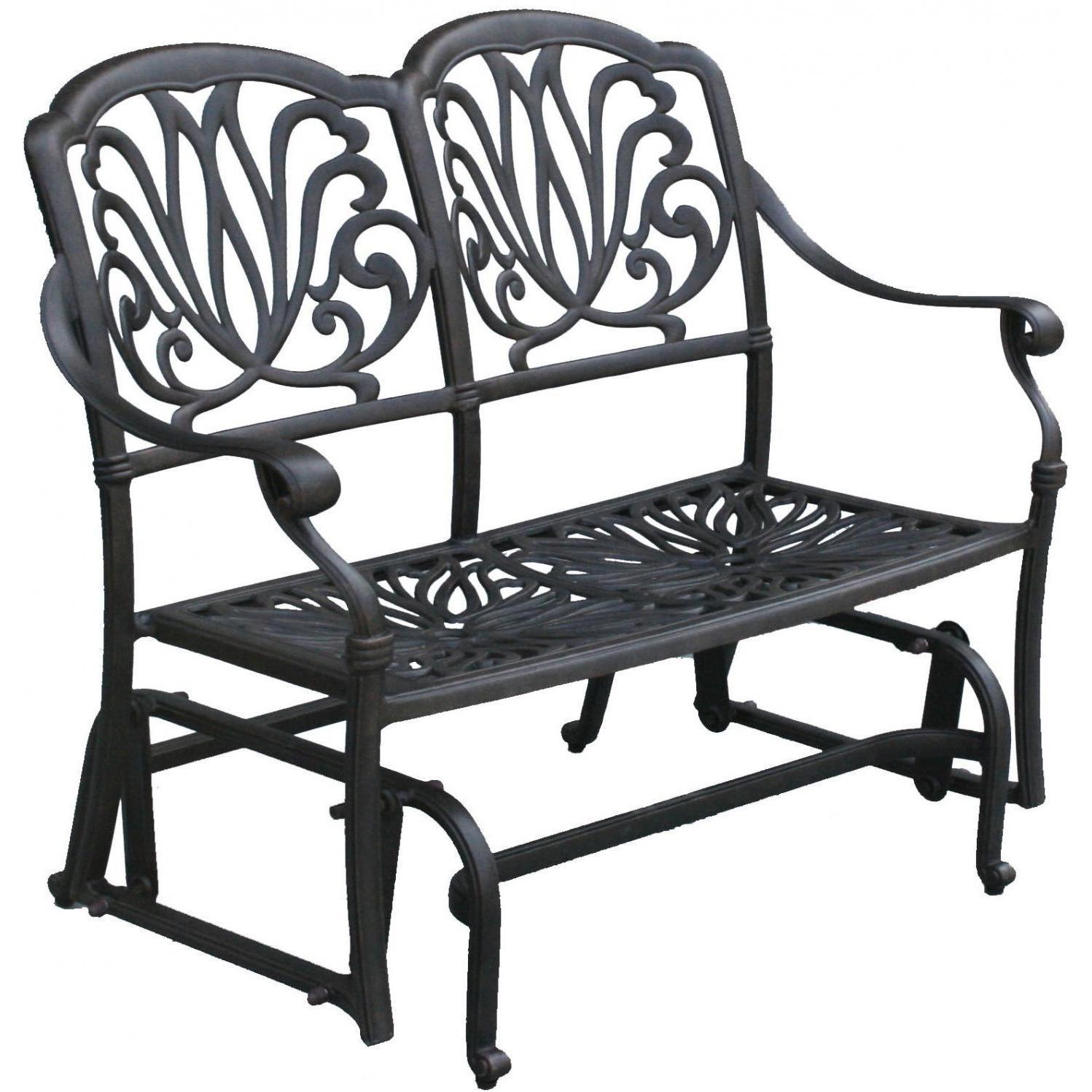 aluminum patio glider