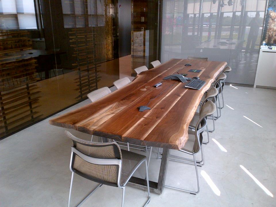 barn wood conference table