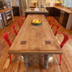 barn wood dining table