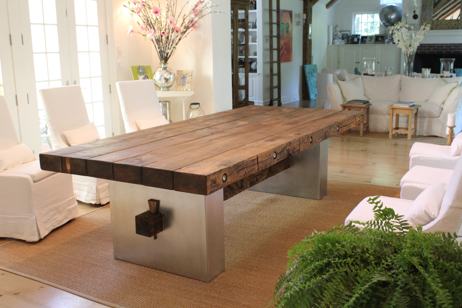 barn wood kitchen table