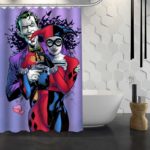 batman fabric shower curtain