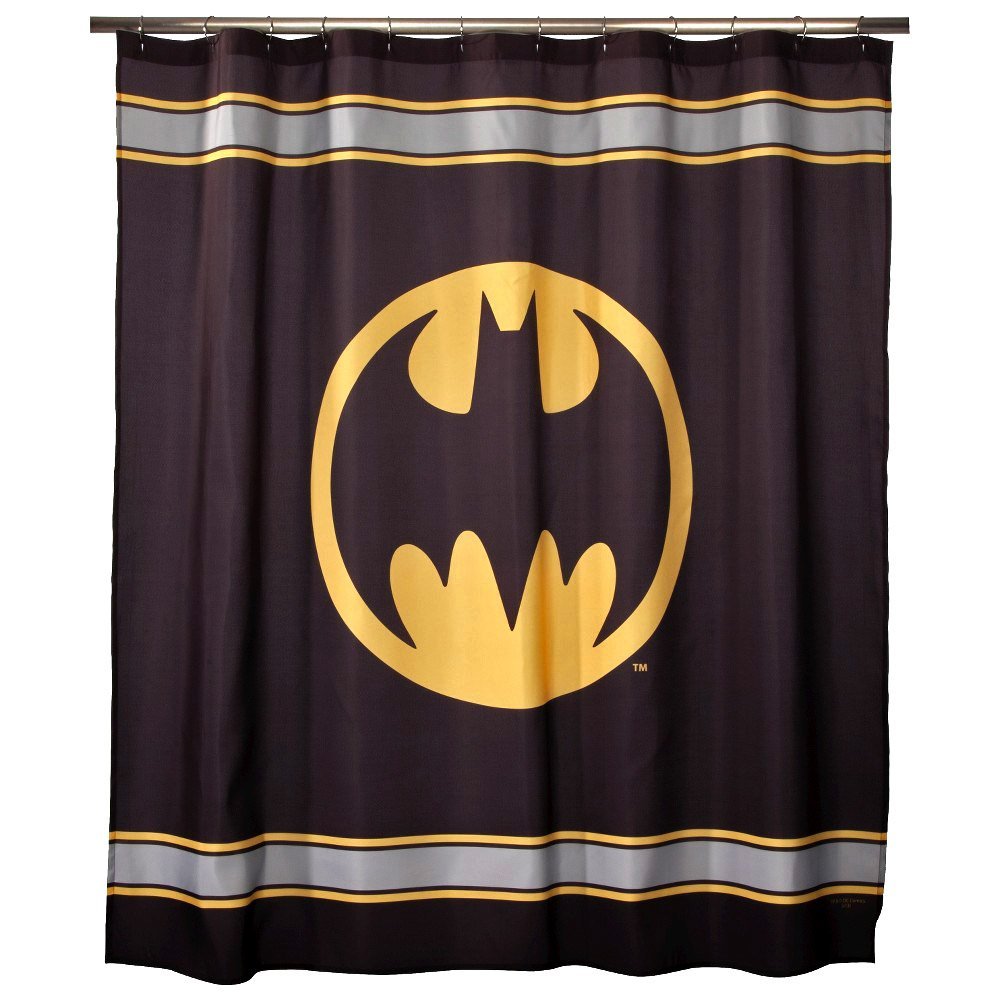 batman shower curtain set