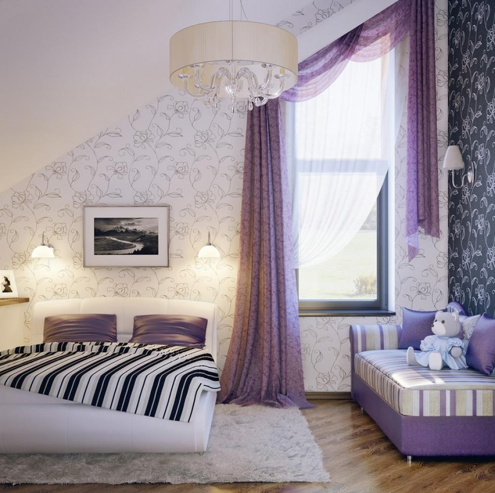bedroom decoration curtains
