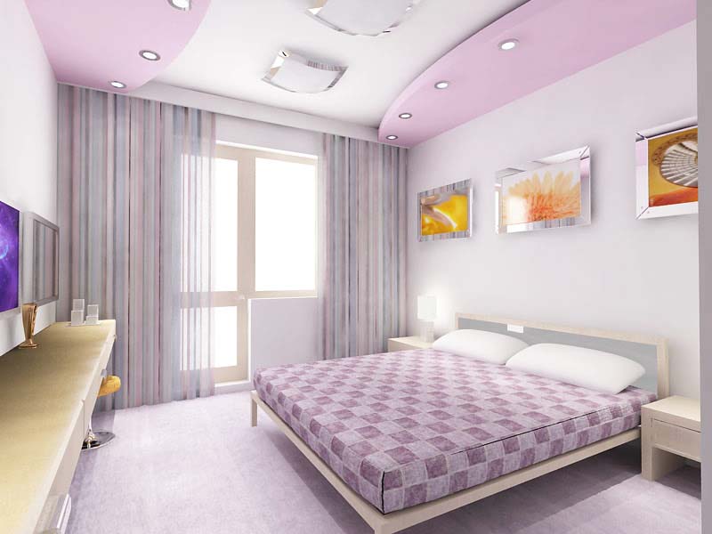 bedroom gypsum decoration