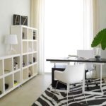black and white office decor ideas