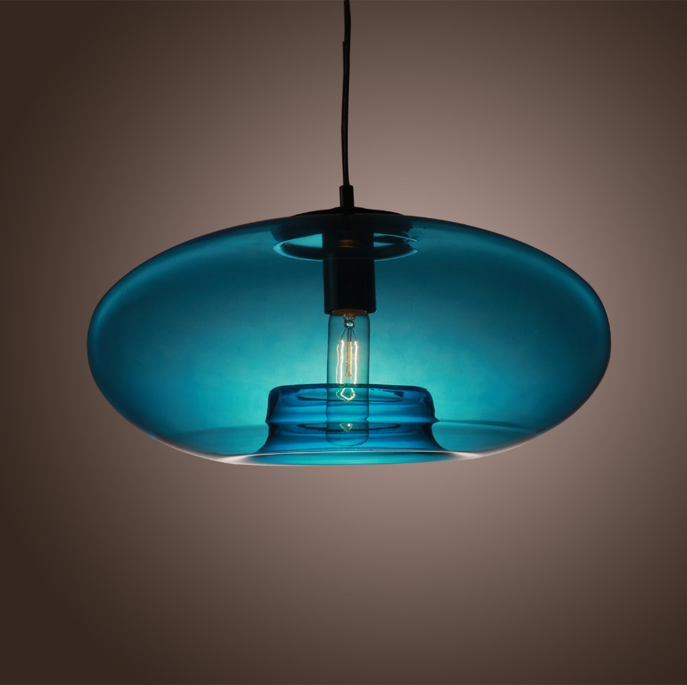 blue lamp shades online