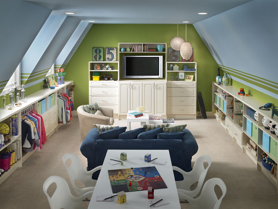 bonus room wall ideas