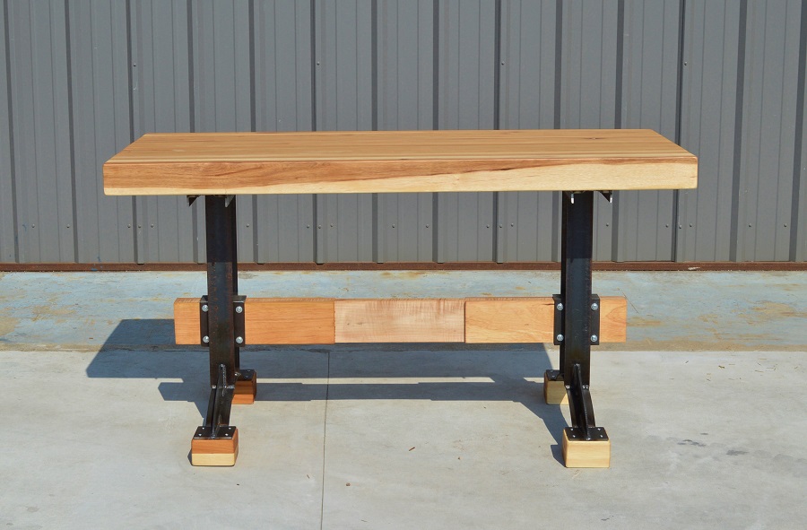 butcher block farmhouse table