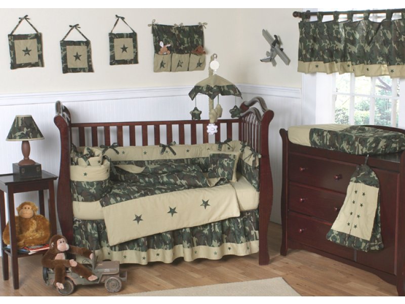 cheap camo crib bedding sets