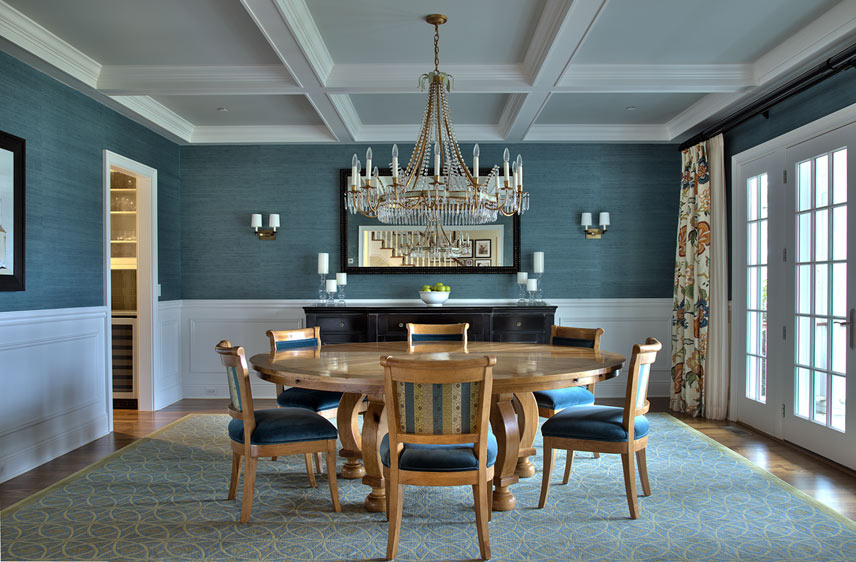coastal dining room rug