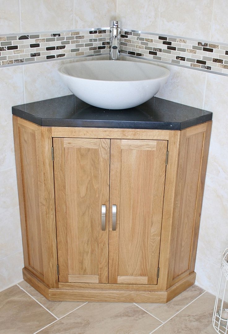 compact corner bathroom sink