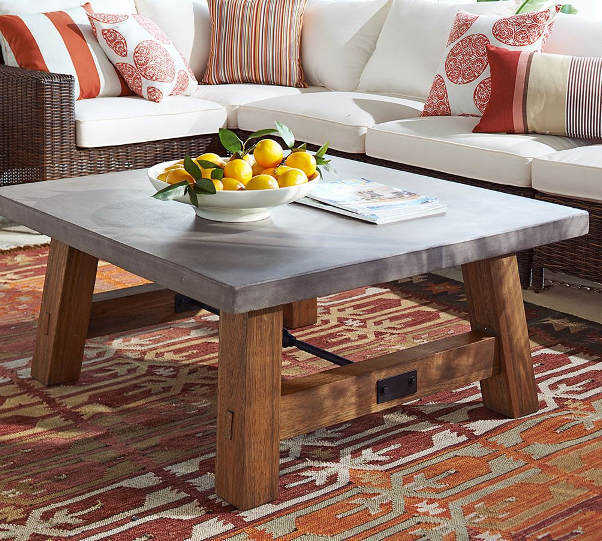 concrete chic coffee table
