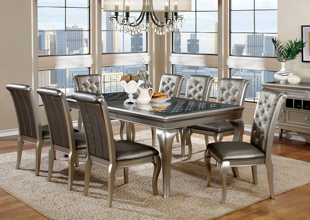 contemporary dining room table decor