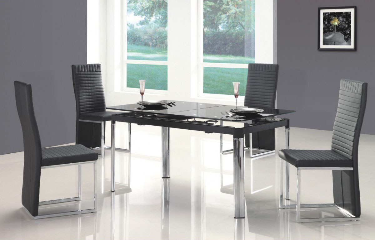 contemporary lacquer dining room sets