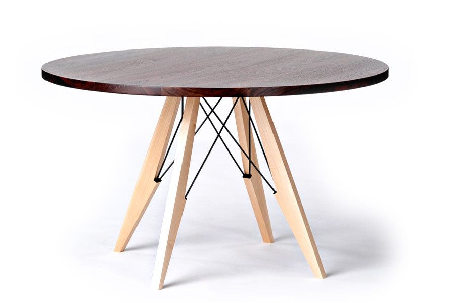 contemporary round pedestal dining table