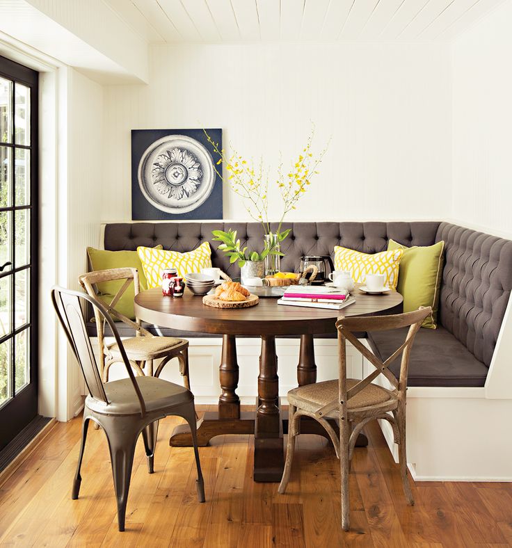 corner kitchen table designs