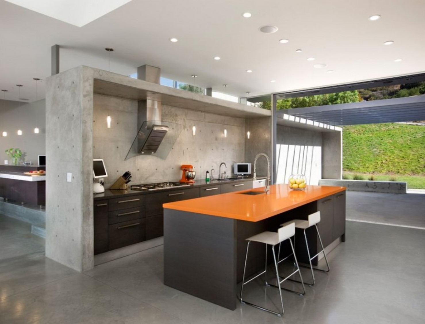 creative galley kitchen designs