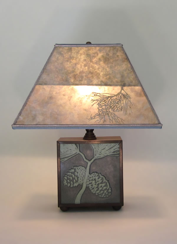 custom rectangular lamp shades