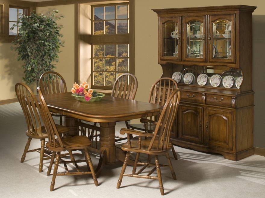 dark oak dining room sets