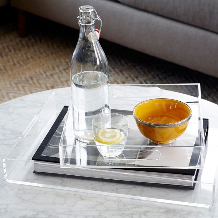 decorative acrylic tray