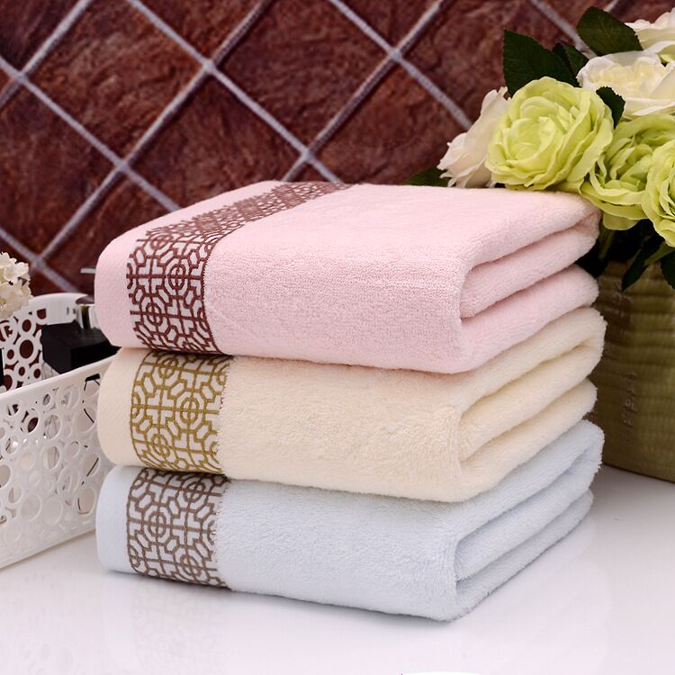 decorative floral towels