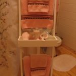 decorative towels with ribbon