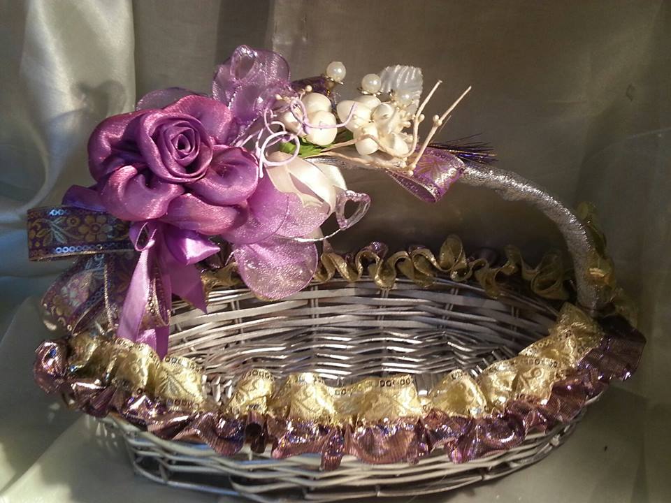 decorative tray baskets
