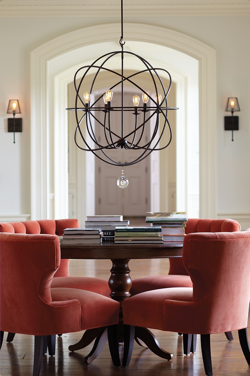 dining room brass chandeliers