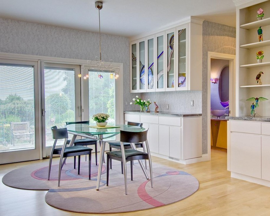 dining room rug design