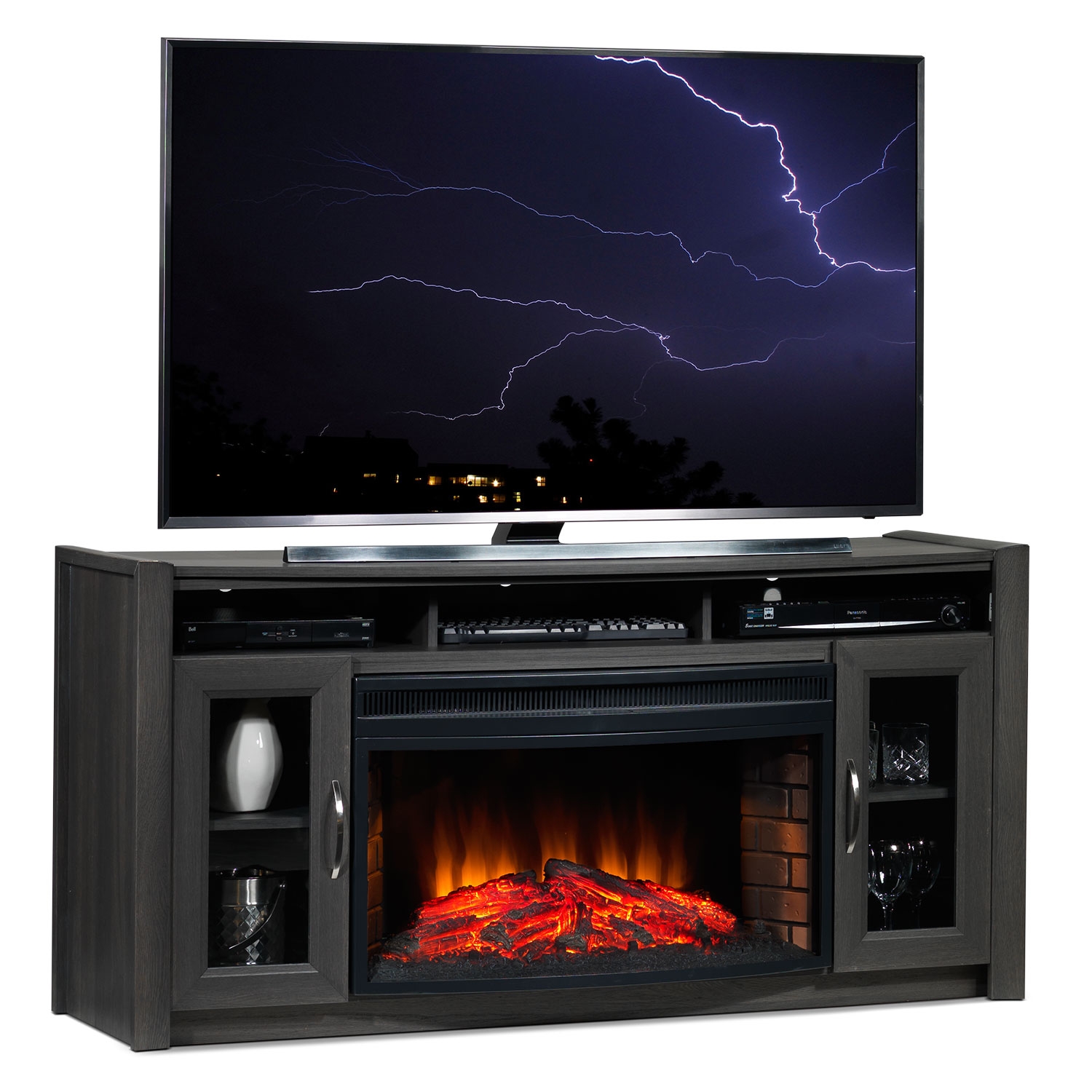 fireplace tv cabinet designs