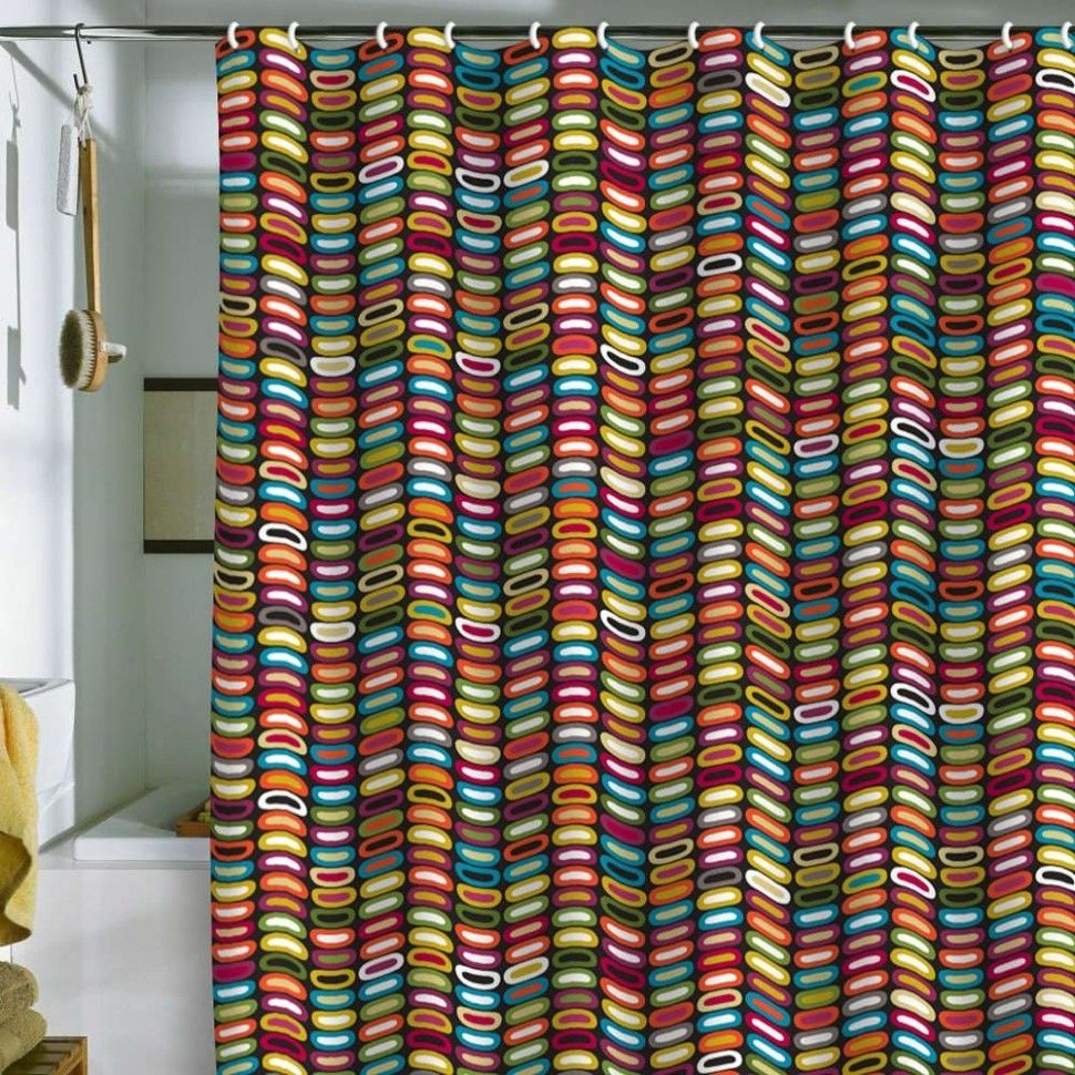 fun bubbles peva shower curtain