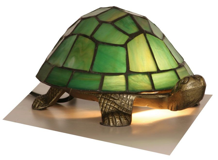green tiffany lamp shades