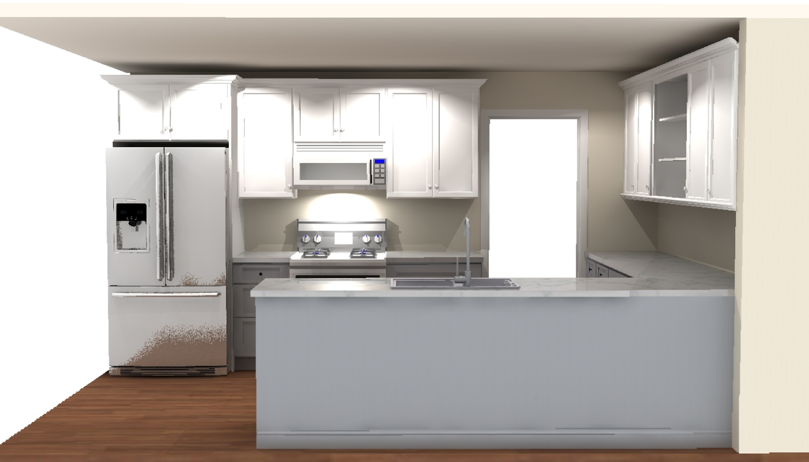 ideas for upper kitchen cabinets