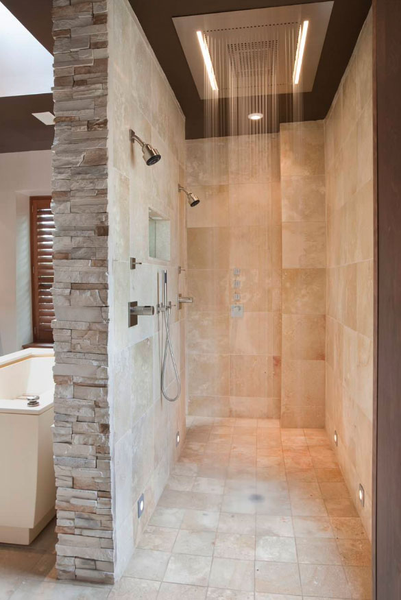 ideas for walk in shower design