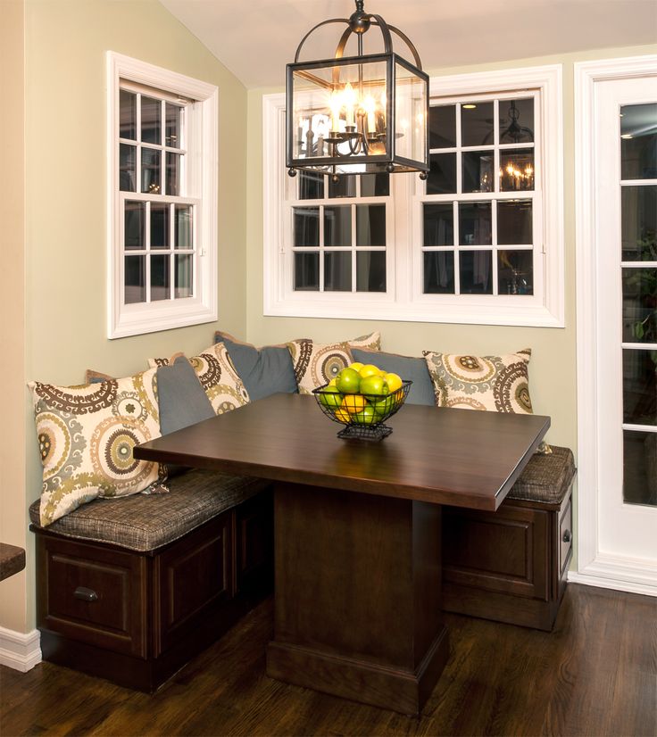 kitchen bench nook seating