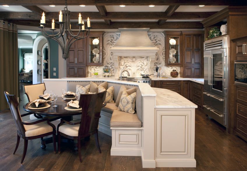kitchen bench seating table