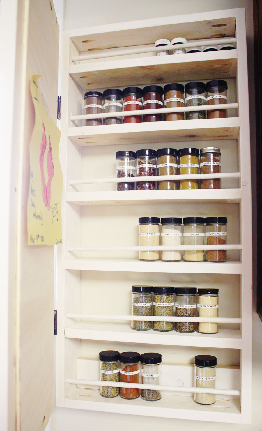 large spice rack ideas
