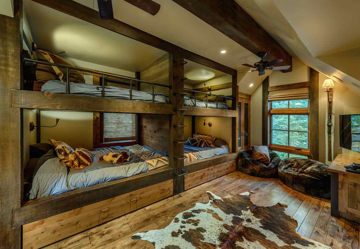 log cabin master bedroom decorating ideas