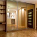 mirrored closet door designs