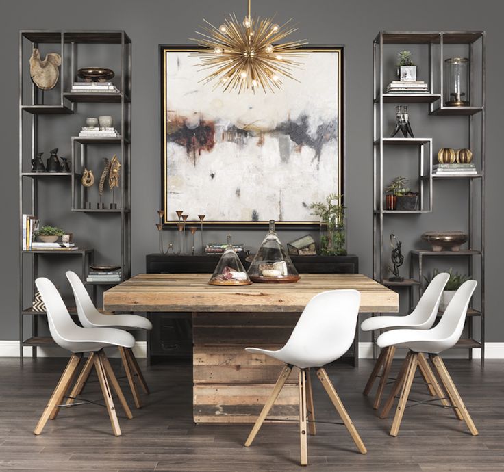 modern dining room table extension