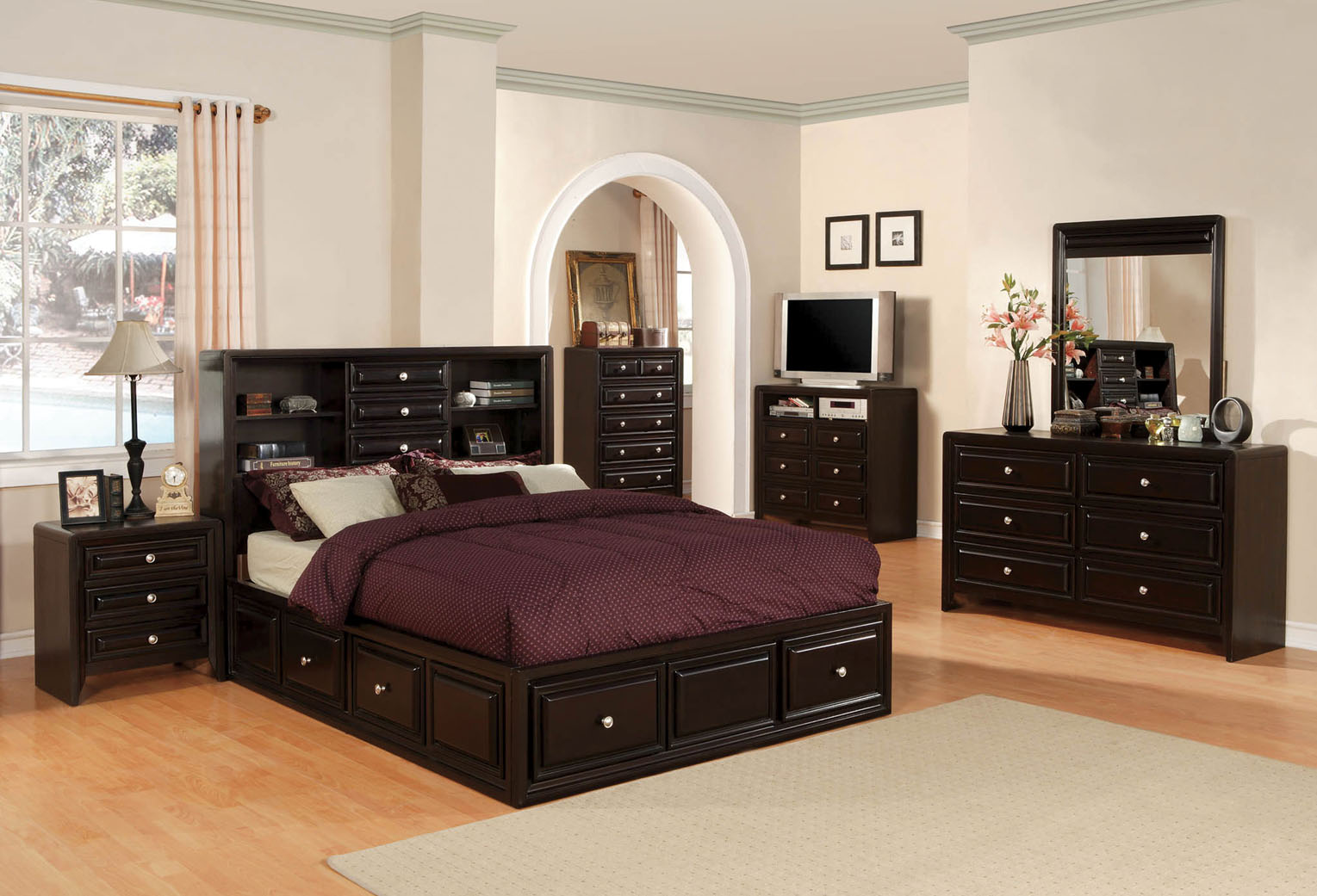 modern full bedroom sets