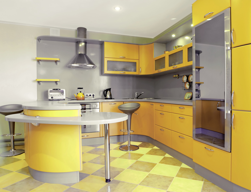 modern kitchen bar design