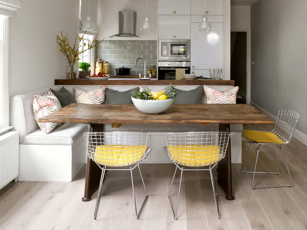 modern kitchen bench seating