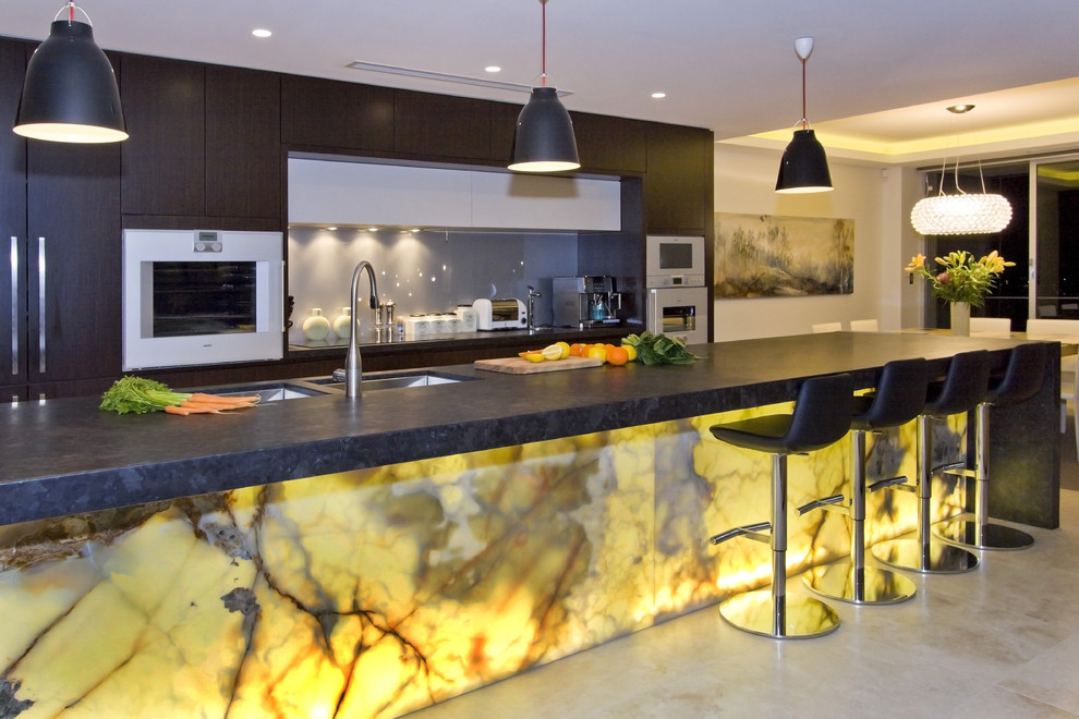 modern kitchen design and color
