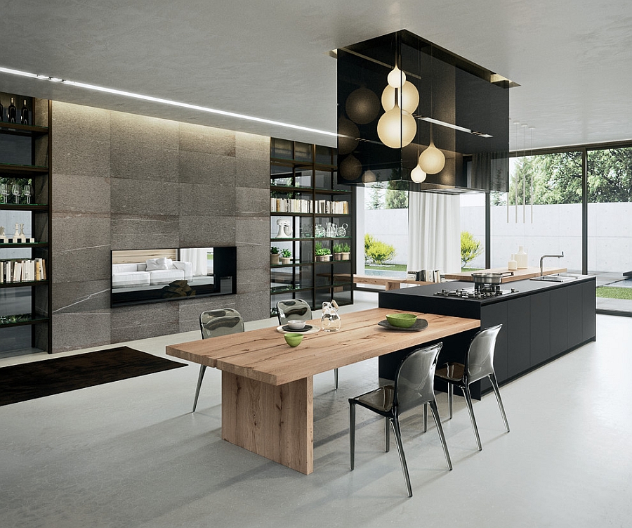 modern kitchen diner designs
