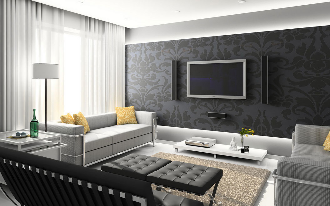 modern living room furniture images